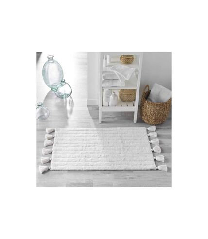 Tapis de Salle de Bain Minatis 50x80cm Blanc