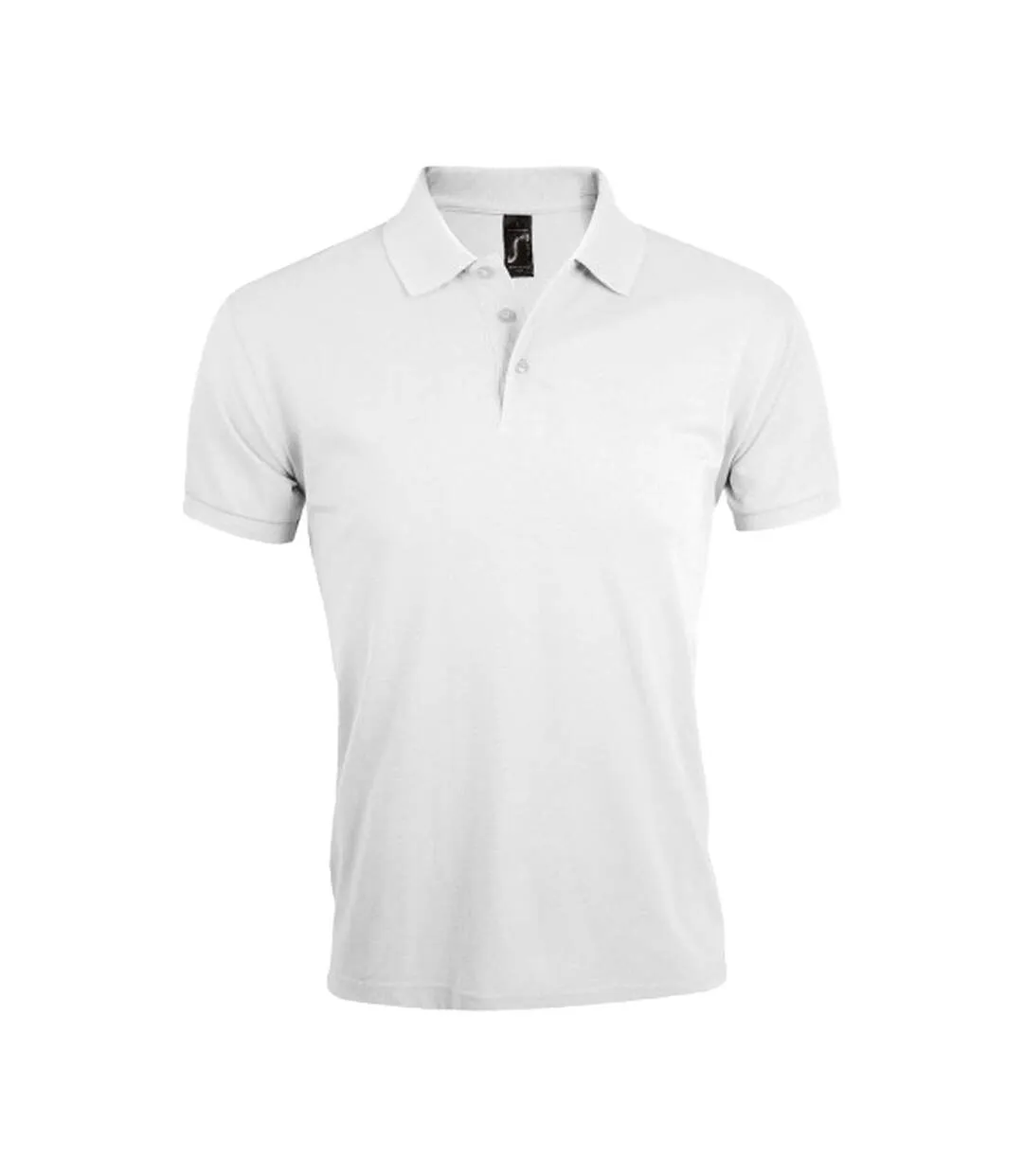 Polo Prime Homme Blanc SOLS-1