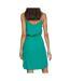 Robe Verte Femme Vila Money Strap - L