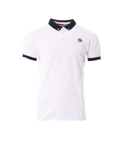 Polo blanc homme american people paladin - l