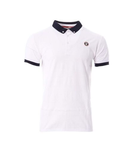 Polo blanc homme american people paladin - l