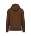 Unisex adult oversized hoodie toffee Native Spirit-2