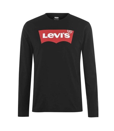T-shirt Motif/style Ailes De Chauve-souris Homme Noir Levis