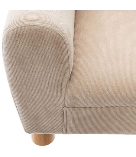 Fauteuil enfant design bois Ours - Beige