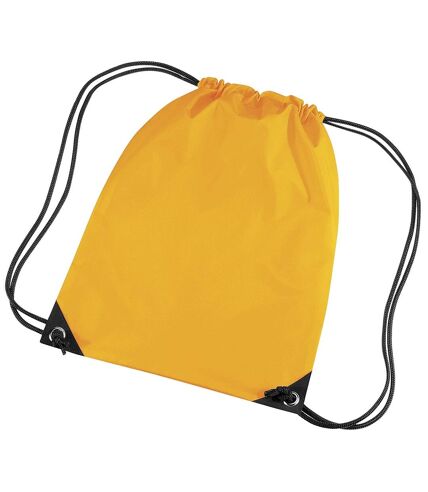Bagbase Premium Gymsac Water Resistant Bag (11 Liters) (Gold) (One Size) - UTBC1299