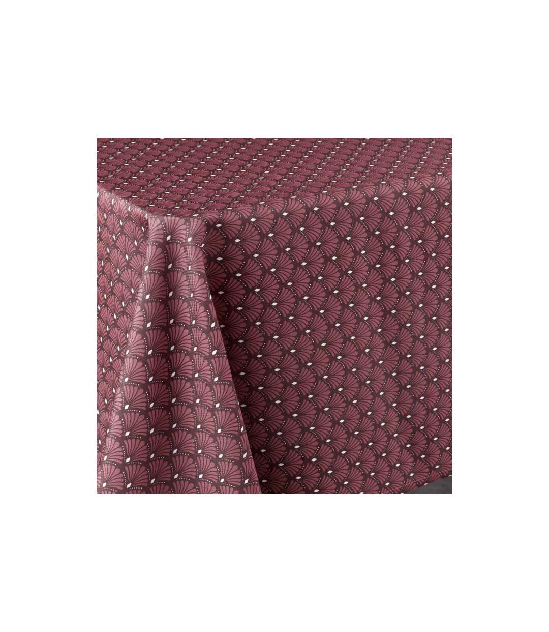 Nappe Imprimée Art Chic 150x240cm Terracotta-2