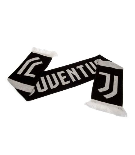 Juventus FC Scarf (Black/White) (One Size)