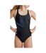 Maillot de bain 1 pièce Noir/Bleu Femme Arena Pro Graphic - 36