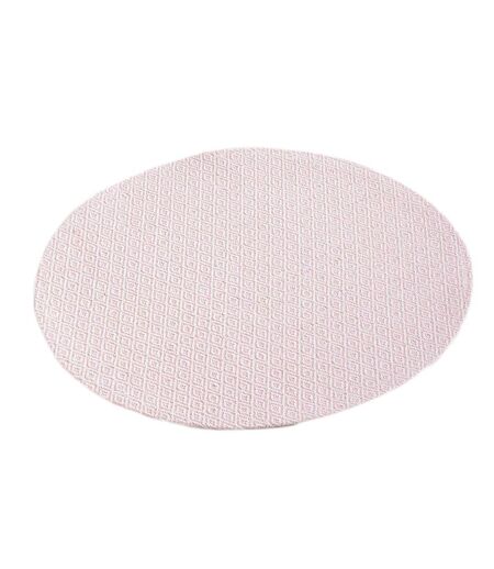 Set de Table Rond Metrix 38cm Corail