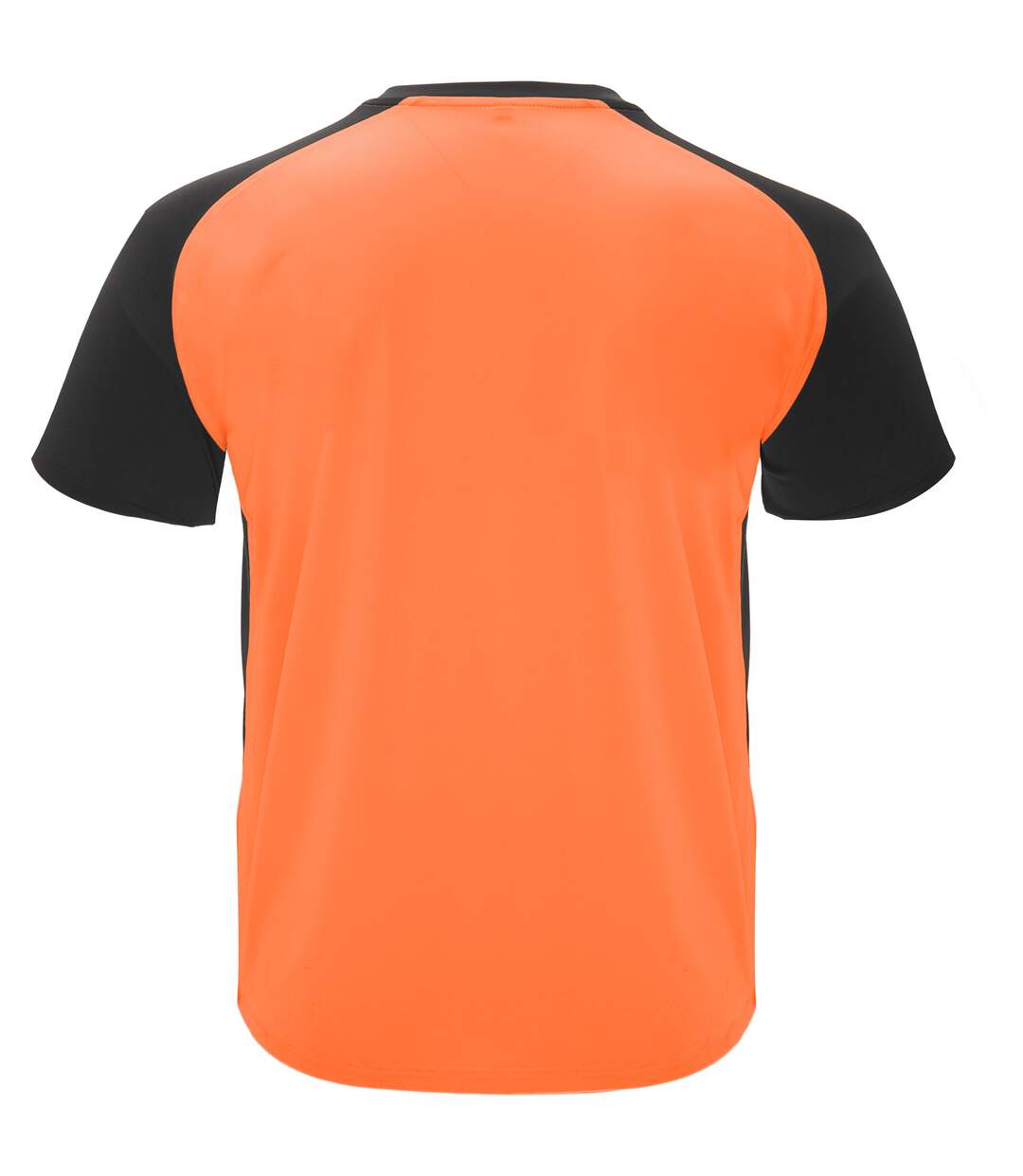 T-shirt Bugatti Adulte Orange Fluo Noir Roly Sport-2