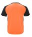 T-shirt Bugatti Adulte Orange Fluo Noir Roly Sport-2