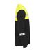 Mens Progression Hi-vis Long-sleeved T-shirt Black Yellow Projob-4