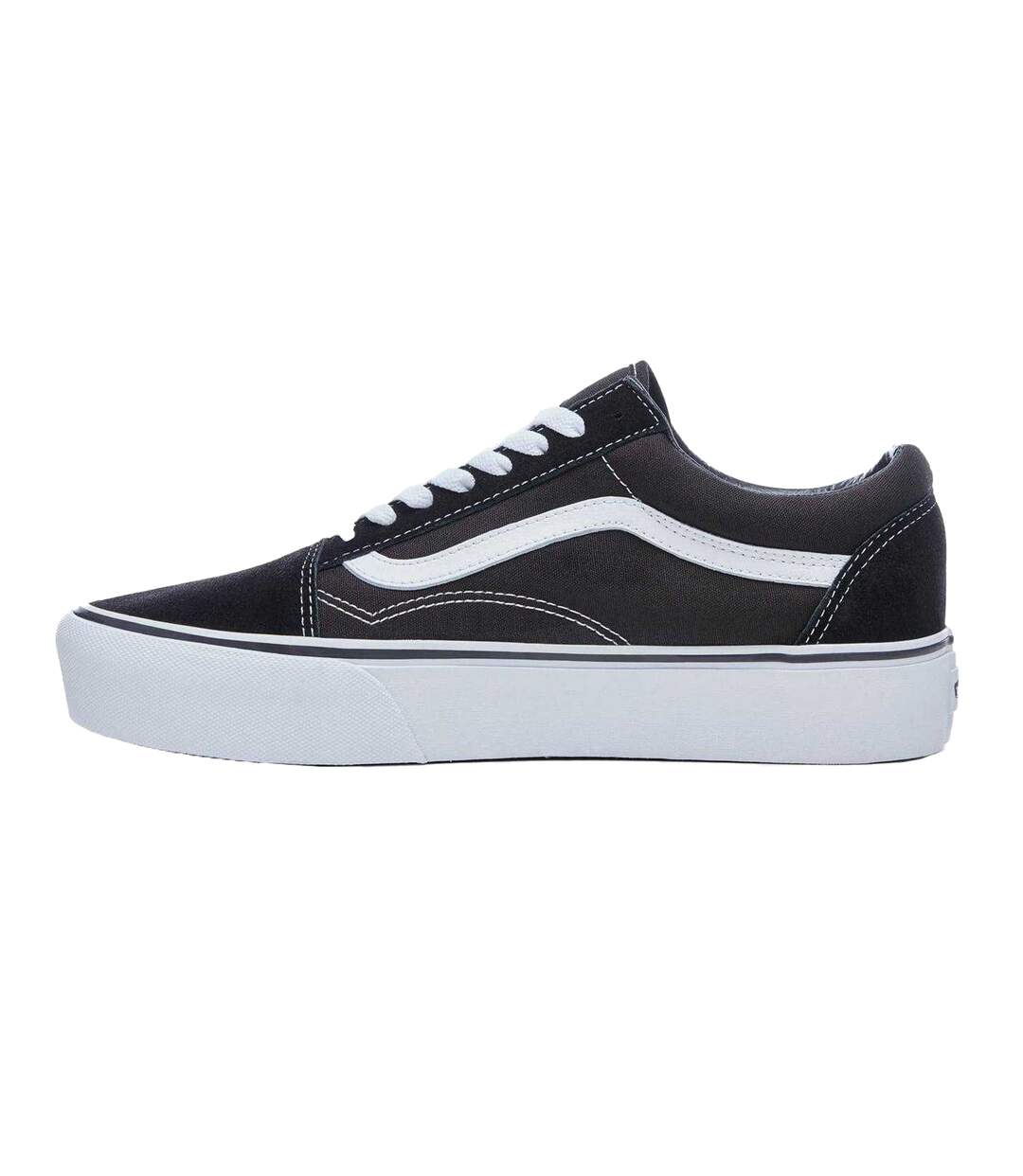 Chaussures À Roulettes Old Skool Adulte Noir Blanc Vans-2