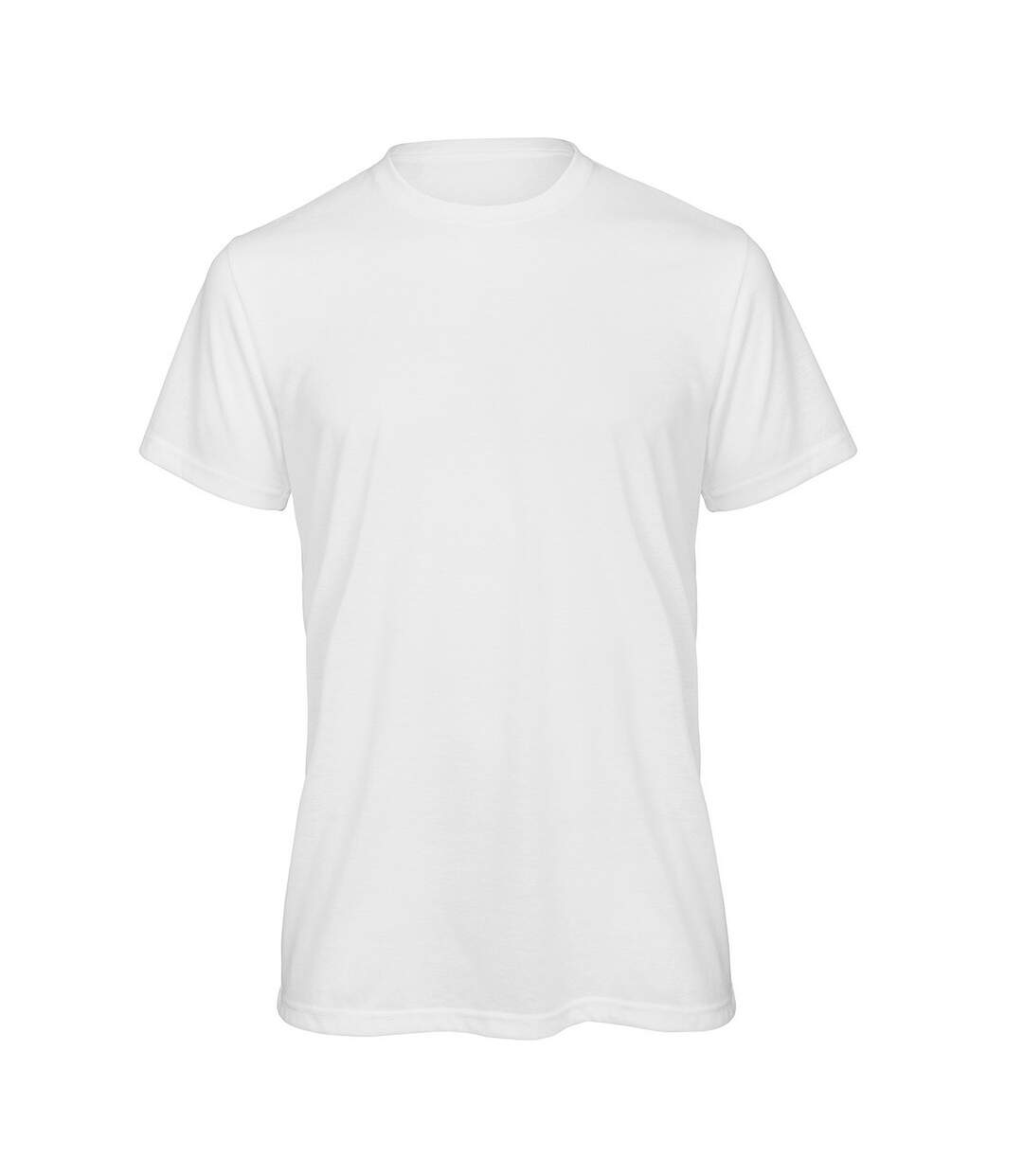 T-shirt homme blanc B&C-1