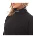 Womens/ladies roll neck long-sleeved t-shirt black/white Heron Preston-3