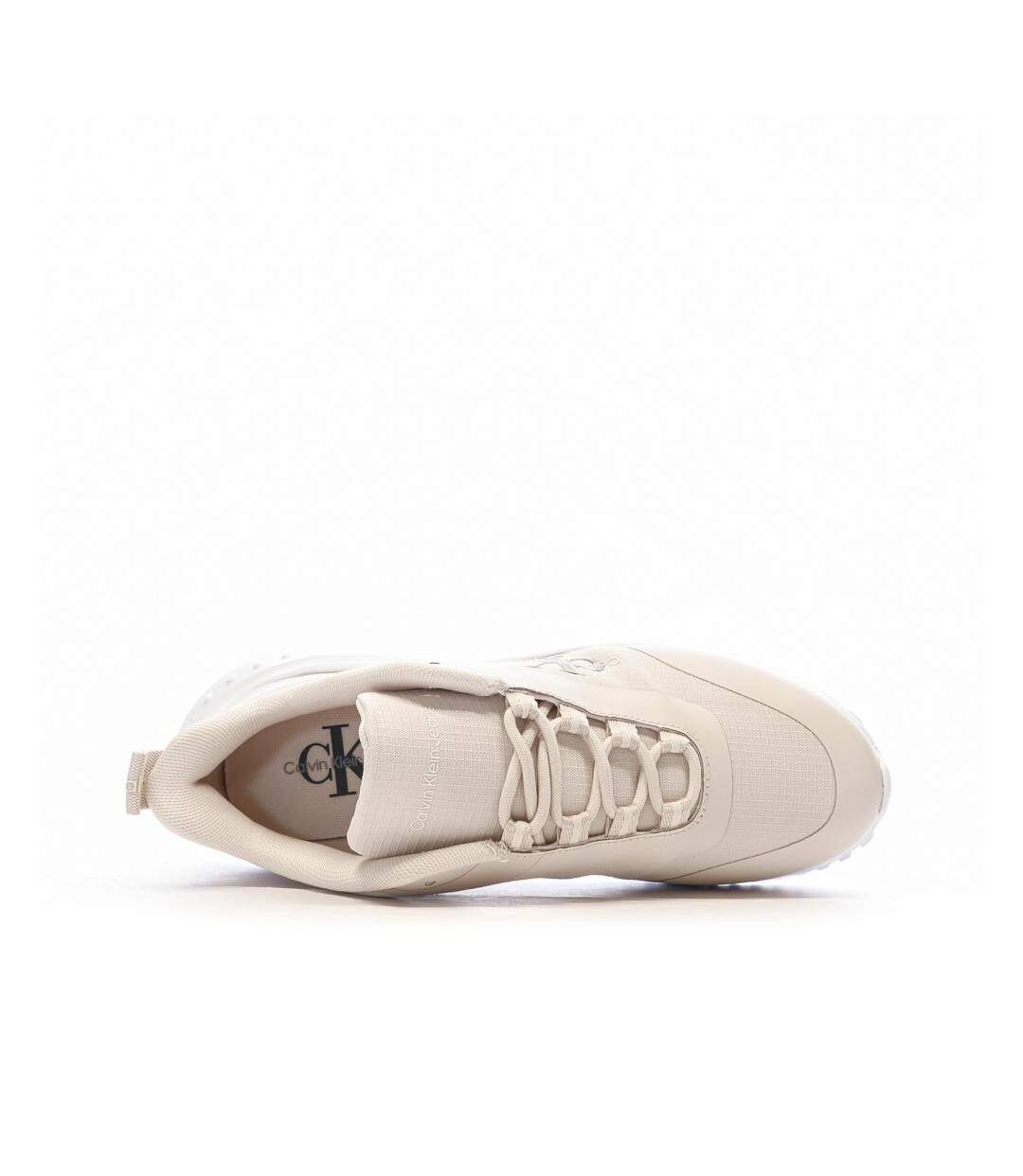 Baskets rose femme calvin klein jeans eva runner low-4
