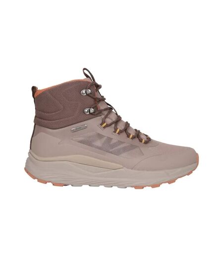 Mens Ridge Waterproof Walking Boots Brown Mountain Warehouse