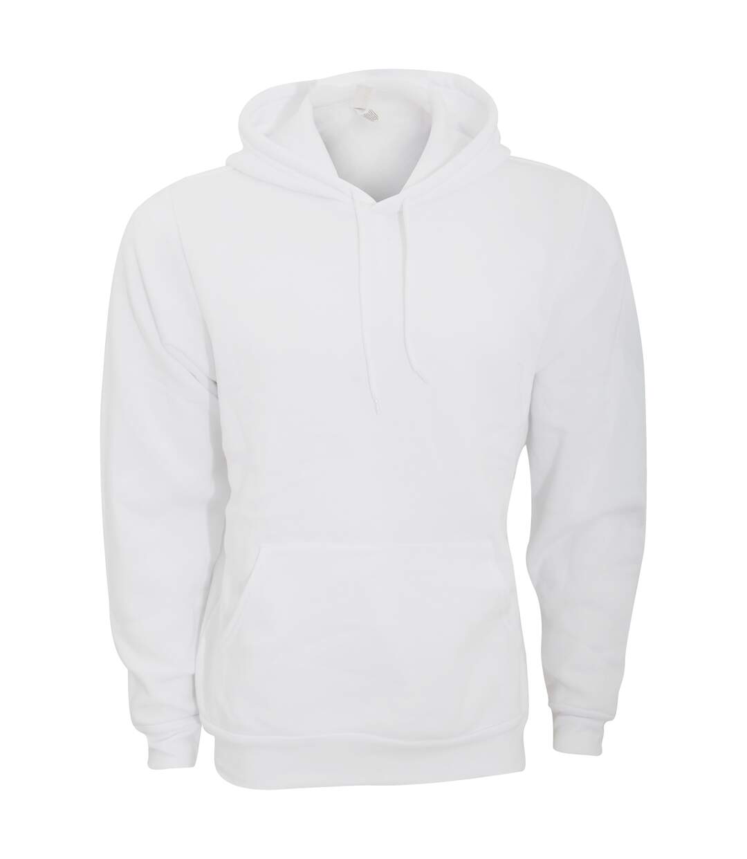 Sweatshirt Polaire À Capuche Unisexe Blanc Bella + Canvas-2