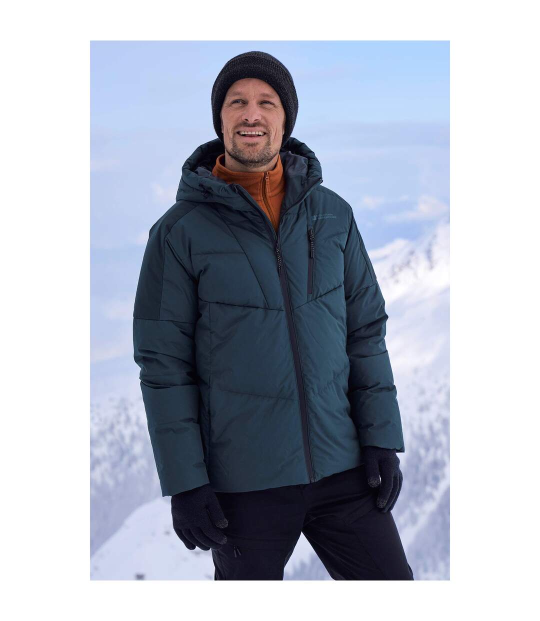 Doudoune Oslo Extreme Homme Vert Foncé Mountain Warehouse-1