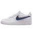 Baskets Style Swoosh Air Force Femme Blanc Nike-4