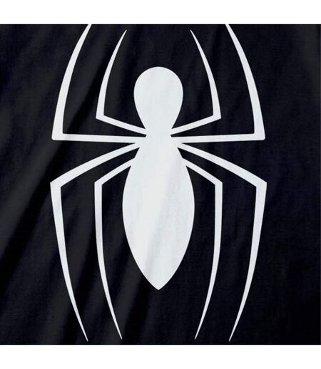 T-shirt Motif/style Classique Adulte Noir Spider-Man