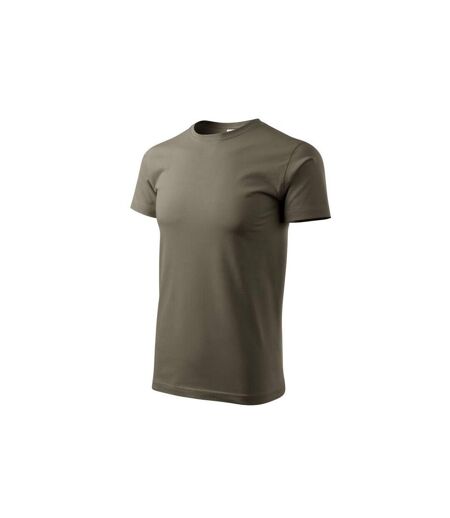 Mens Basic T-shirt Military Adler