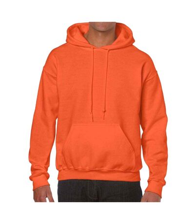 Mens hoodie orange Gildan