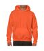 Mens hoodie orange Gildan