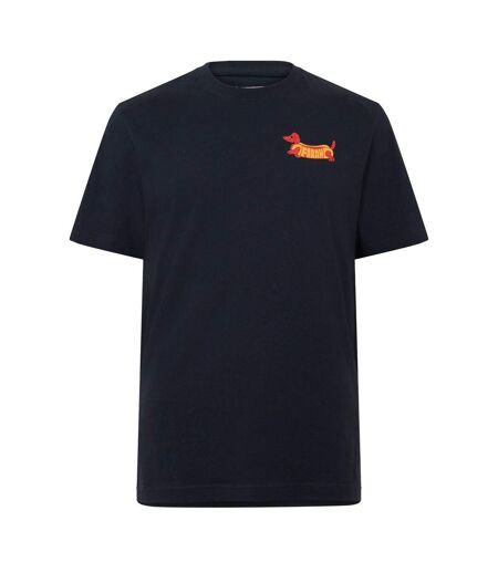 T-shirt Motif/style Graphique Rayners Homme Vrai Bleu Marine Farah