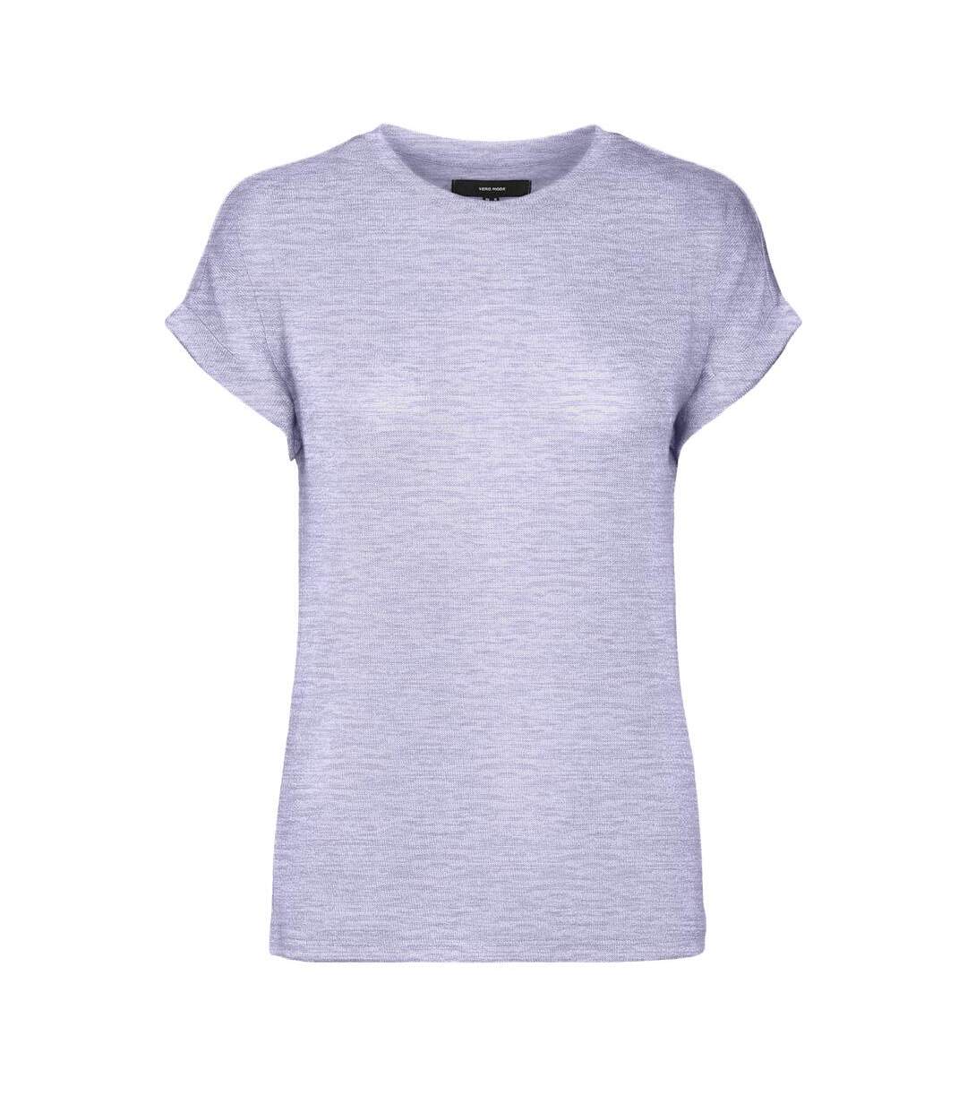 T-Shirt mauve femme vero moda brianna 10291353-3