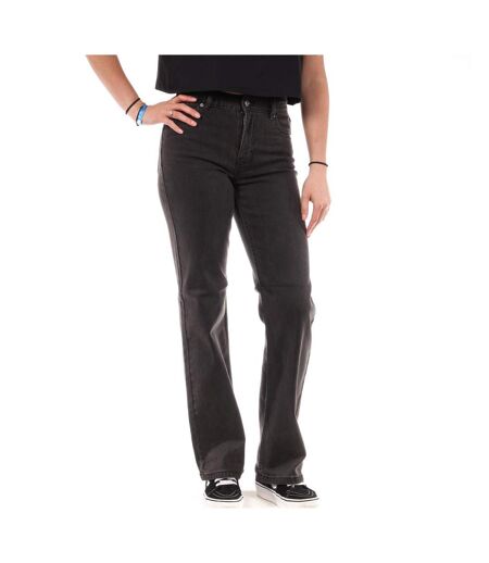 Jean droit noir femme jennyfer draiga