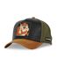 Casquette homme trucker en suedine finitions premium Looney Tunes Taz Capslab-1