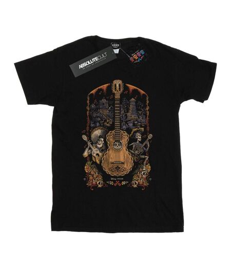 Disney - T-shirt COCO GUITAR POSTER - Femme (Noir) - UTBI16411