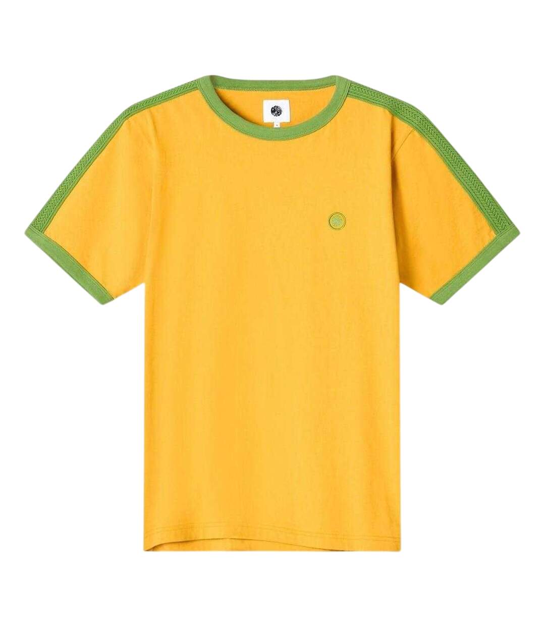 T-shirt Denton Homme Jaune Pretty Green-2