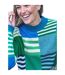Womens/ladies Hotchpotch Jumper Green WoolOvers-3