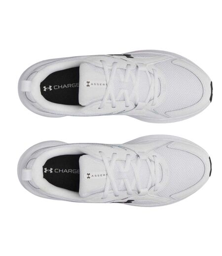 Baskets Assert Homme Blanc Noir Under Armour