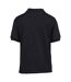Dryblend polo enfant unisexe noir Gildan-2
