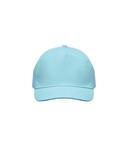 Sunny 5 Panel Baseball Cap Baby Blue MidOcean