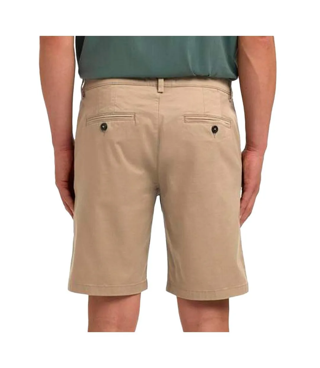 Short marron homme selected slim-2