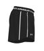 Short de sport noir femme under armour tech play up-2