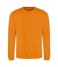 Sweatshirt Unisexe Orange Citrouille Awdis-1