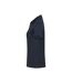 Womens/ladies Virtue V Neck Polo Shirt Dark Navy Cutter & Buck-4