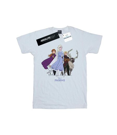 Disney - T-shirt FROZEN GROUP - Femme (Blanc) - UTBI24416