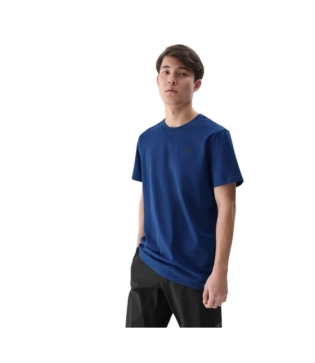 T-shirt Motif/style Uni Homme Bleu Marine 4F-1