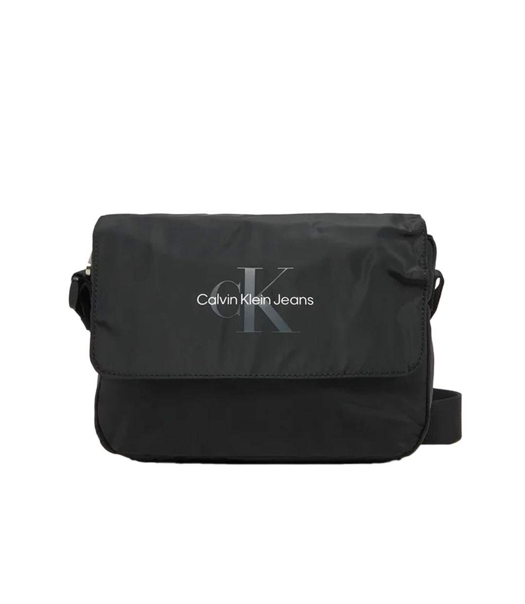 Sacoche noire homme calvin klein jeans sport - taille unique-1