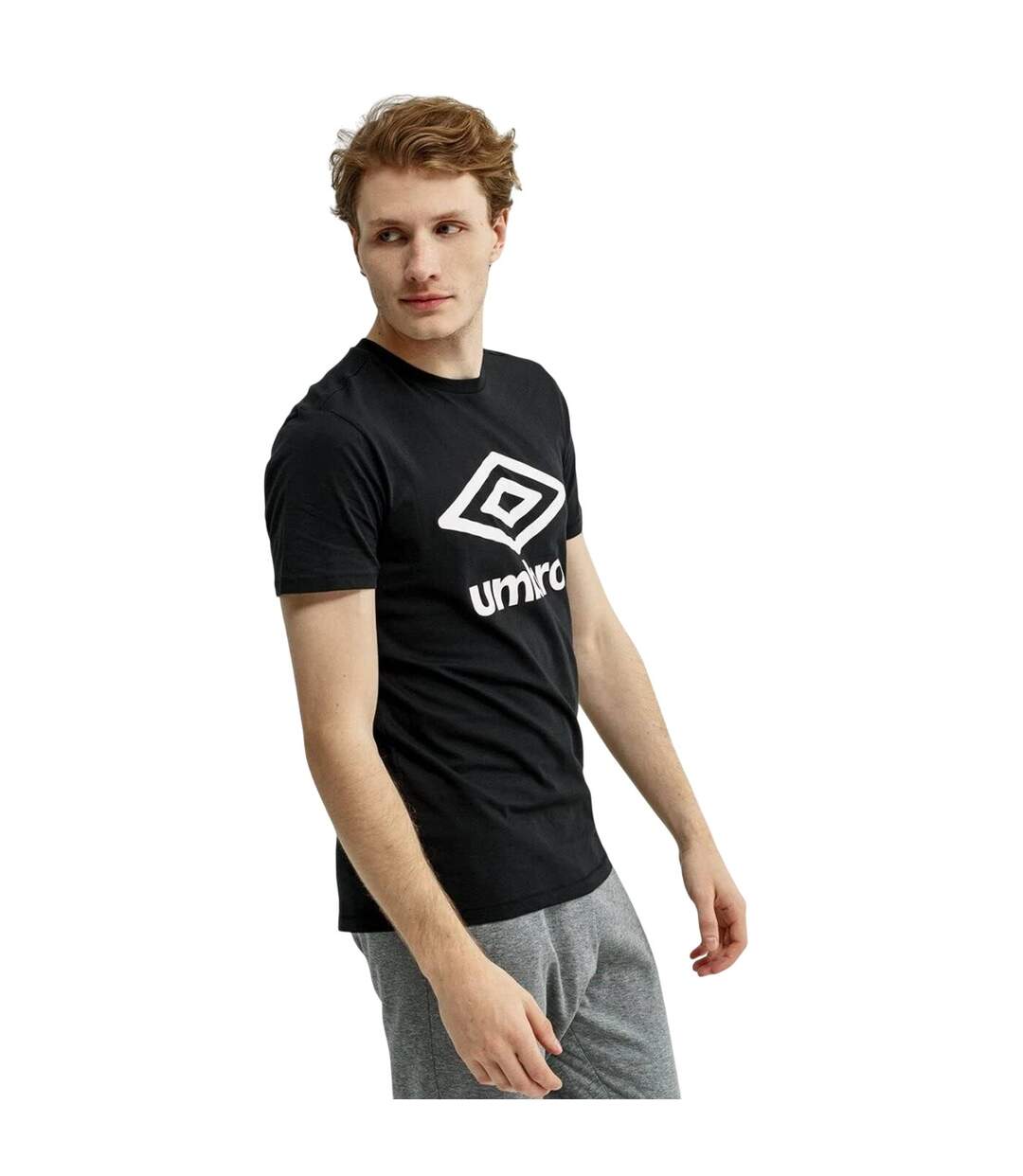 T-shirt Style Équipe Homme Noir Umbro-1