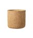 Cache-Pot Déco en Ciment Woven 27cm Beige-1
