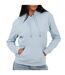 Sweat À Capuche Avec Cordons Femme Bleu Pâle Brave Soul-1