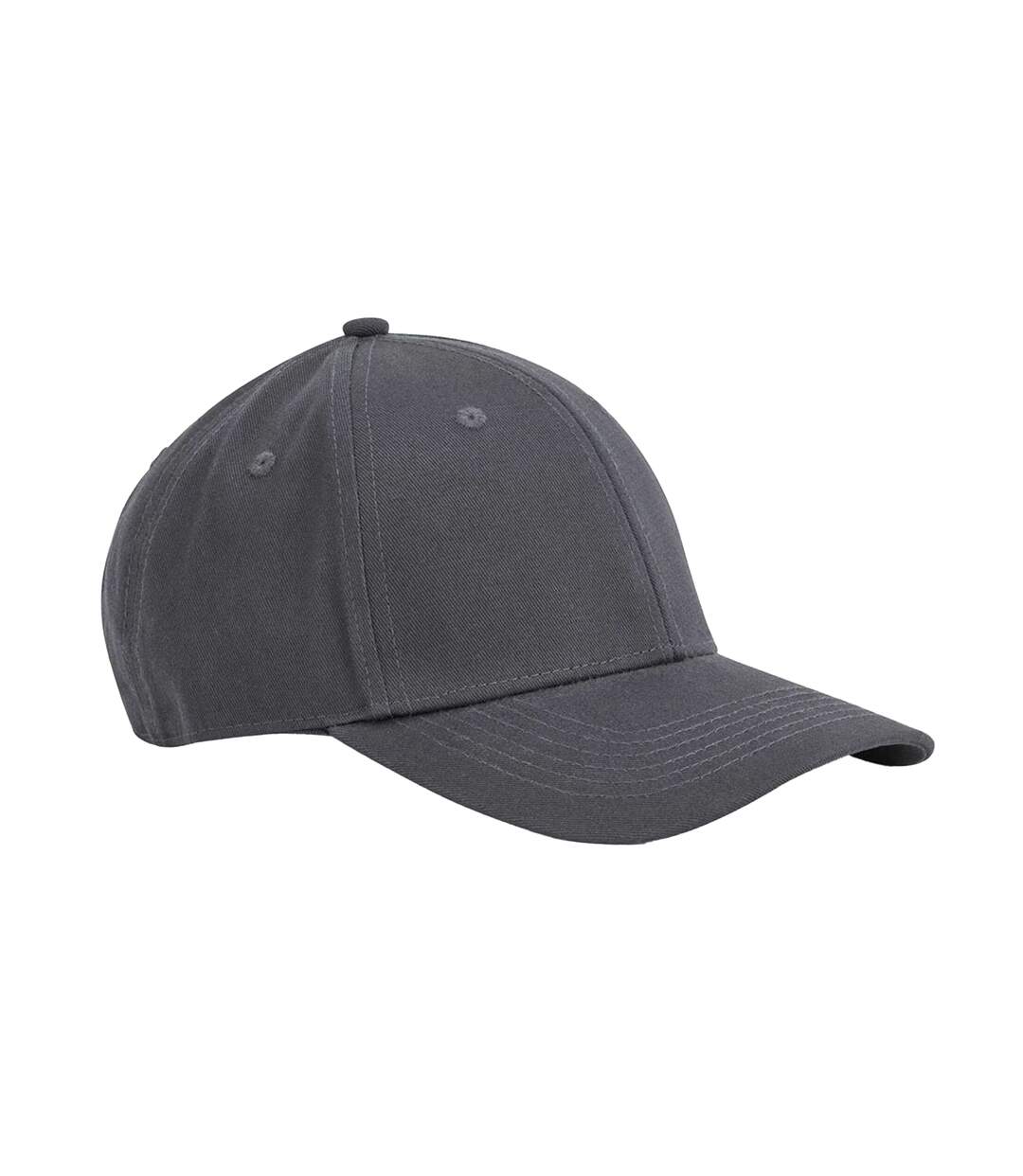 Casquette De Baseball Motif/style 6 Panneaux Earthaware Gris Foncé Beechfield-1