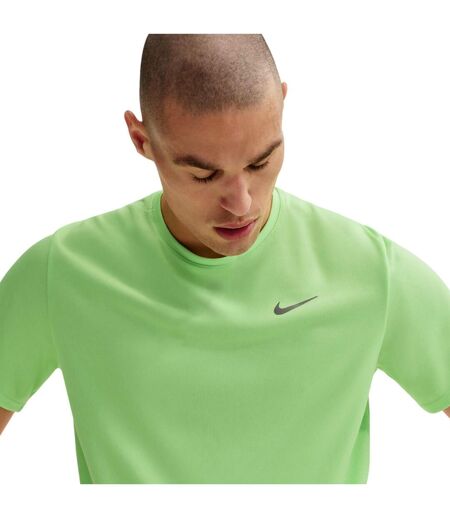 T-shirt Motif/style Swoosh Miler Homme Vert Clair Nike